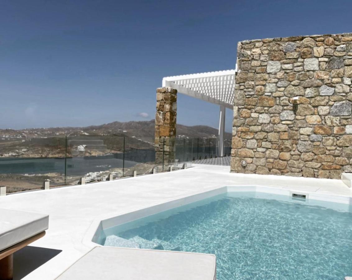 Mykonos Ark Villas Ftelia  Eksteriør bilde