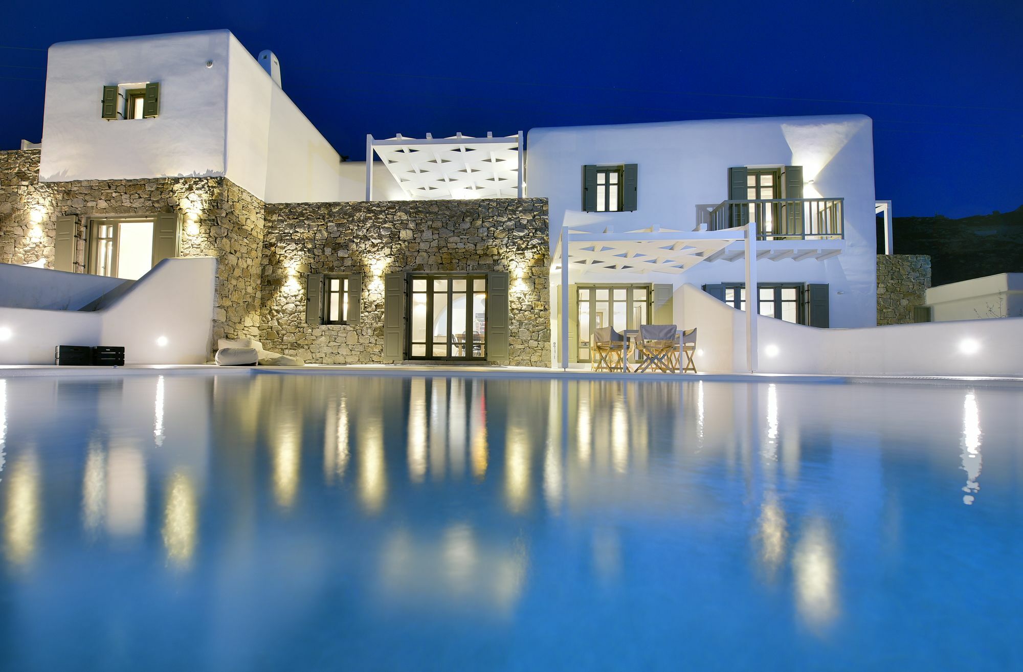 Mykonos Ark Villas Ftelia  Eksteriør bilde